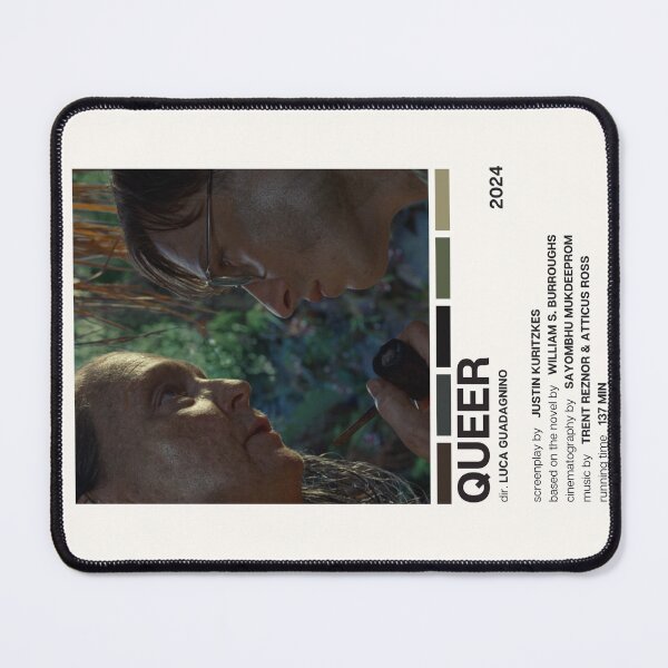 Item preview, Queer (2024) Movie Poster designed and sold by YellowishCat15.