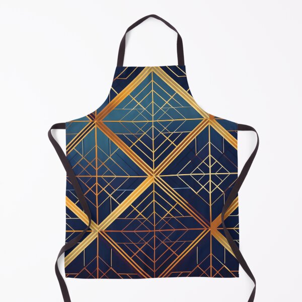 Item preview, An Art Deco-inspired tartan pattern design with geometric precision and luxurious color combo. designed and sold by HEMRO.