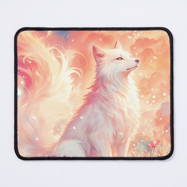 Item preview, Wolf Under the Cloudy Starry Sky designed and sold by AshiraCreations.