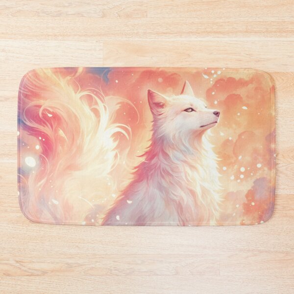 Item preview, Wolf Under the Cloudy Starry Sky designed and sold by AshiraCreations.