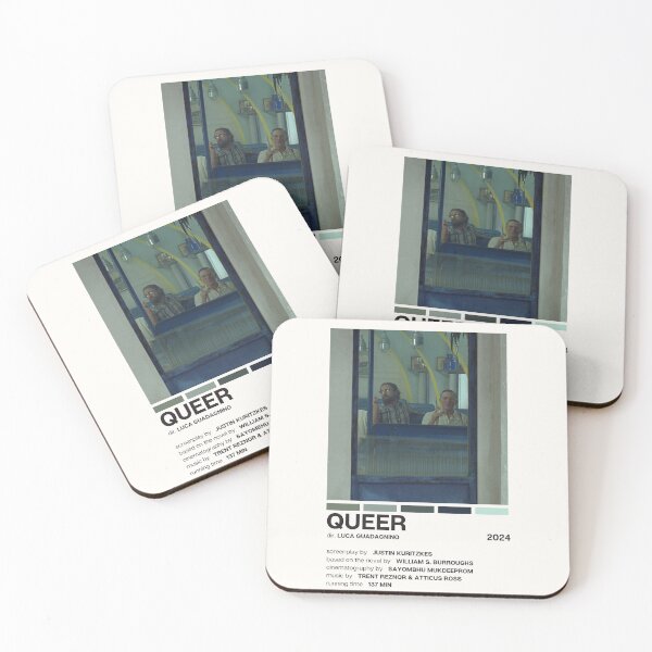 Item preview, Queer (2024) Movie Poster designed and sold by YellowishCat15.