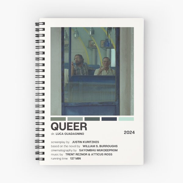 Item preview, Queer (2024) Movie Poster designed and sold by YellowishCat15.