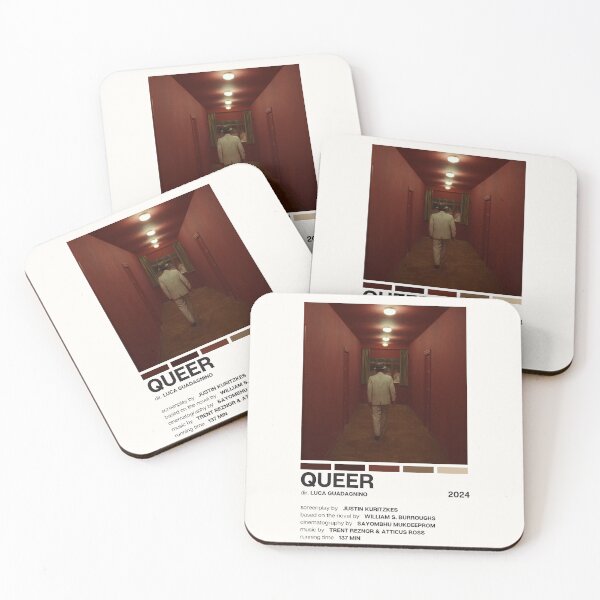Item preview, Queer (2024) Movie Poster designed and sold by YellowishCat15.