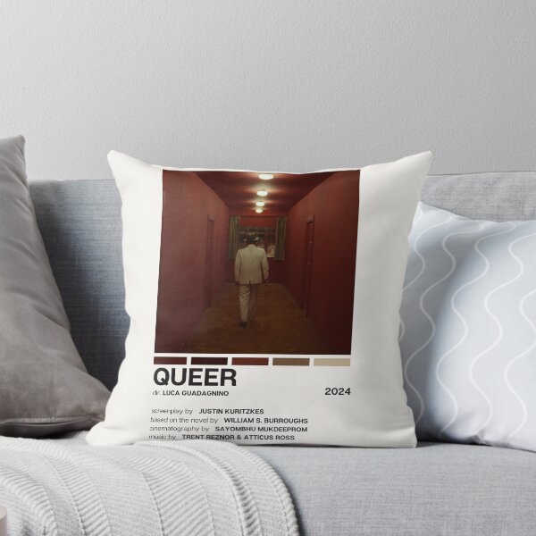 Item preview, Queer (2024) Movie Poster designed and sold by YellowishCat15.