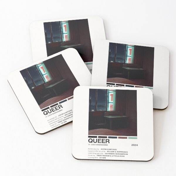 Item preview, Queer (2024) Movie Poster designed and sold by YellowishCat15.