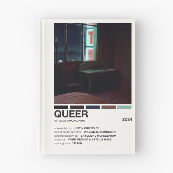 Item preview, Queer (2024) Movie Poster designed and sold by YellowishCat15.