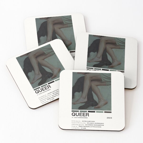 Item preview, Queer (2024) Movie Poster designed and sold by YellowishCat15.