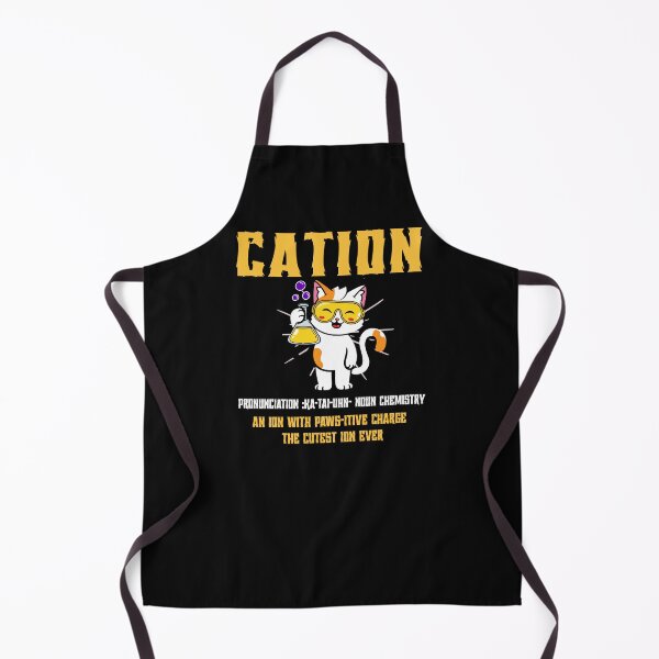 Item preview, Cation Funny Chemistry Humor Science Teacher Cat Pun designed and sold by MizoX7.