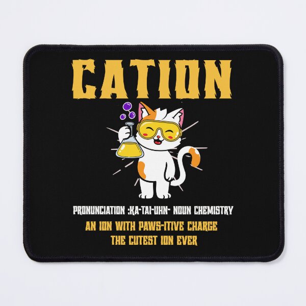 Item preview, Cation Funny Chemistry Humor Science Teacher Cat Pun designed and sold by MizoX7.
