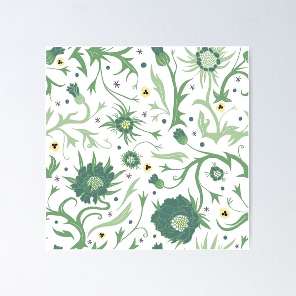 Floral Greenery Poster