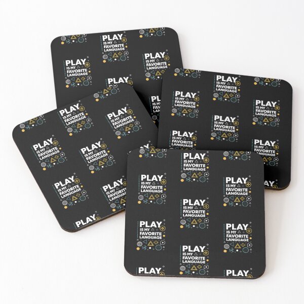Item preview, Play Is My Favorite Language designed and sold by SignumShop.