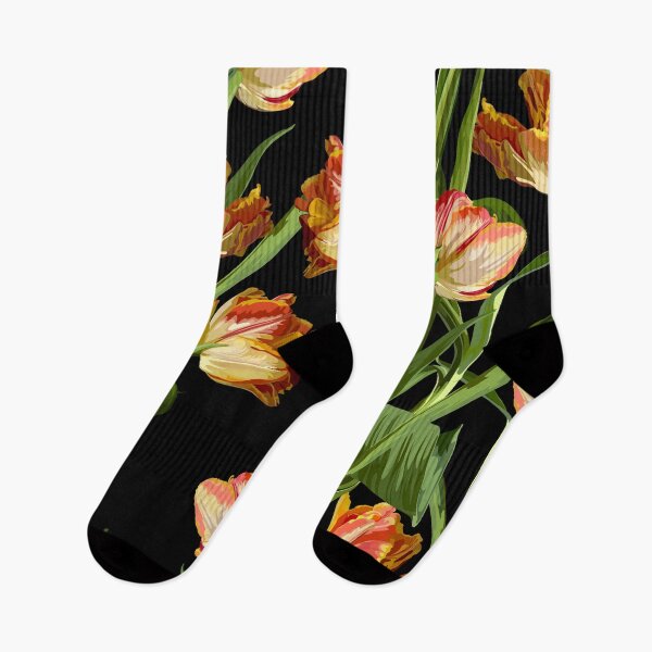 Item preview, Flowers of Spring orange tulips. designed and sold by MatyKotiv.