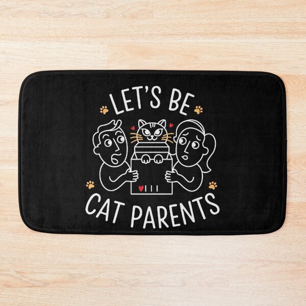 Item preview, Let's Be Cat Parents | Cute Cat Lover Couples Cat Mom & Dad designed and sold by tmerchtrends.