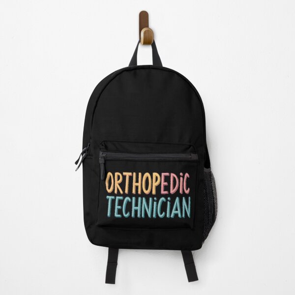 Item preview, Orthopedic Technician colorful funny typography designed and sold by bukajart.