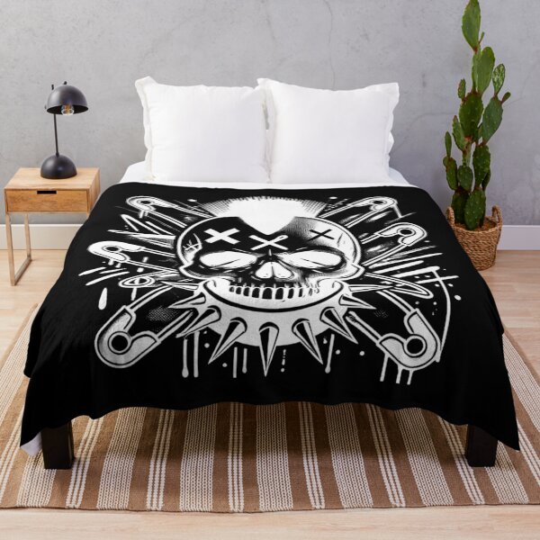 Item preview, Punk Skull With Mohawk designed and sold by UNK-Fatigues.