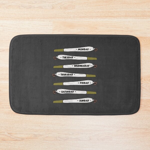 Item preview, Weed Everyday - Funny Everyday Stoner Art designed and sold by Cannaxes Studio.