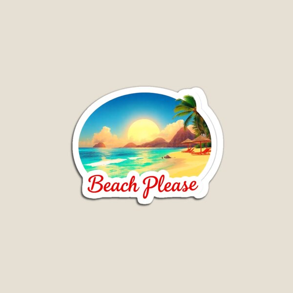 Item preview, Beach Please designed and sold by QuantumPalette.