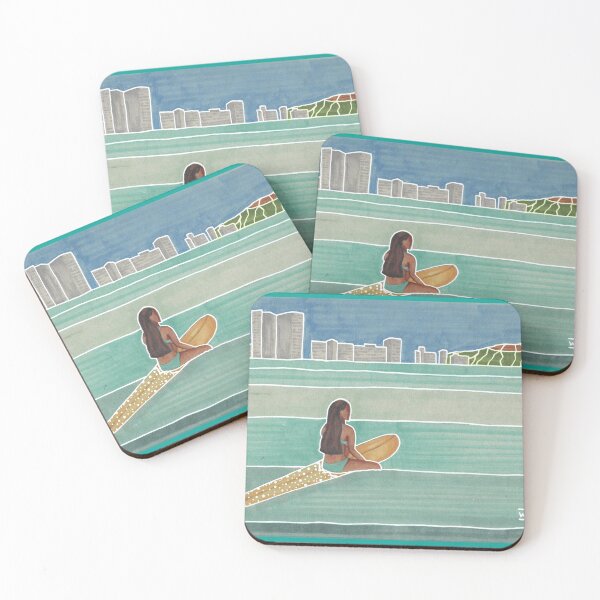 Item preview, Surf: Just Waiting designed and sold by WhitDabbles.