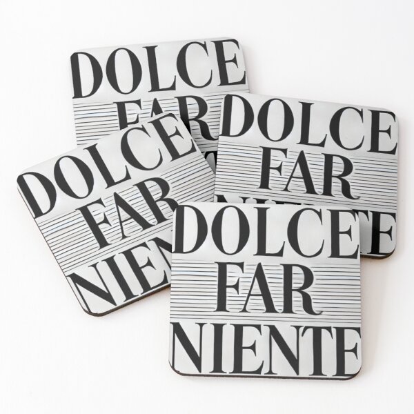 Item preview, Minimalist Elegance - Dolce Far Niente designed and sold by ariine.