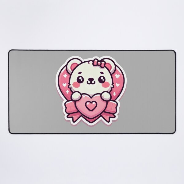 Item preview, Valentines day Teddy With Hearts designed and sold by ArtistEmbrace.