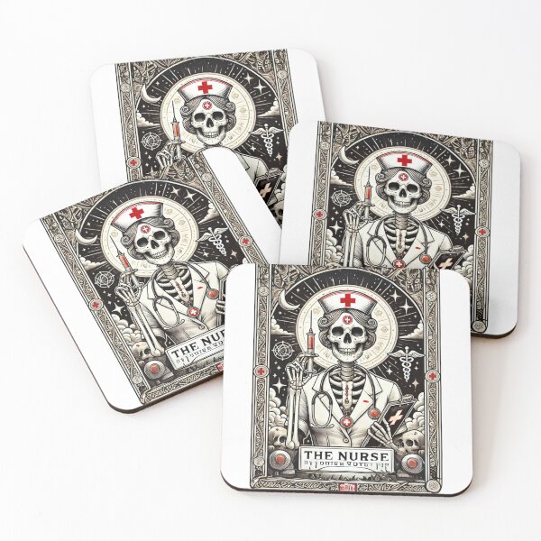Item preview, Tarot Card "The Nurse" mystical image designed and sold by BrinaandPops.