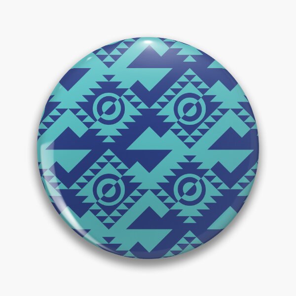 Item preview, Bold Tribal inspired Block Quilt Geometry designed and sold by NancyDzines.