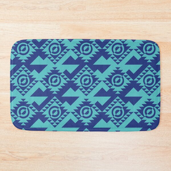 Item preview, Bold Tribal inspired Block Quilt Geometry designed and sold by NancyDzines.