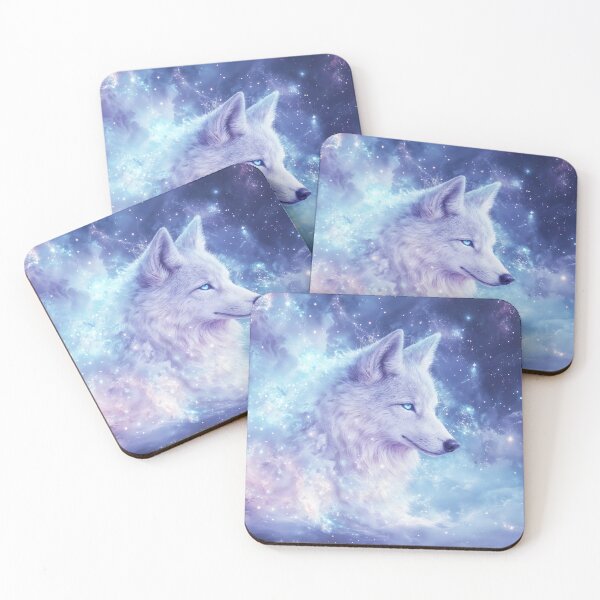 Item preview, Wolf Amidst the Galaxy of Stars designed and sold by AshiraCreations.
