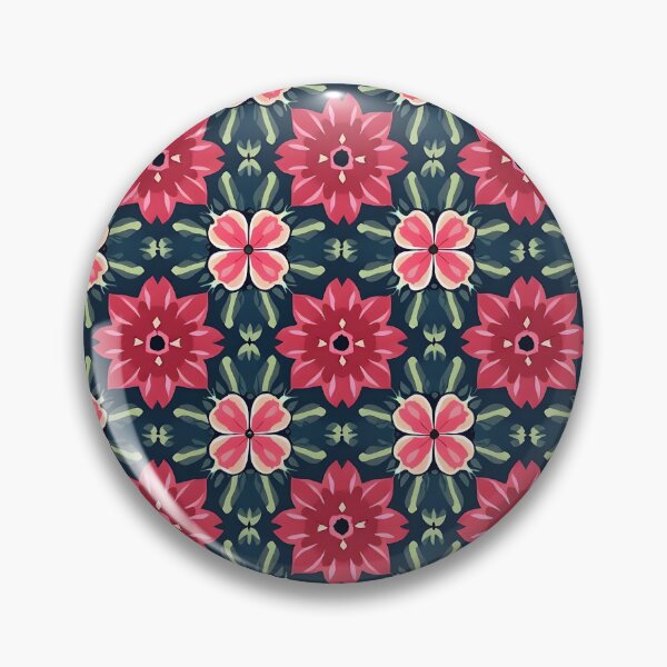 Item preview, Bold Floral Pattern - Duvet Covers, Canvas Prints, Shower Curtains designed and sold by CelestialAllure.