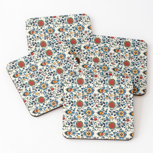 Item preview, Modern Floral Patterns Inspired by Dancheong designed and sold by Piotrek0001.