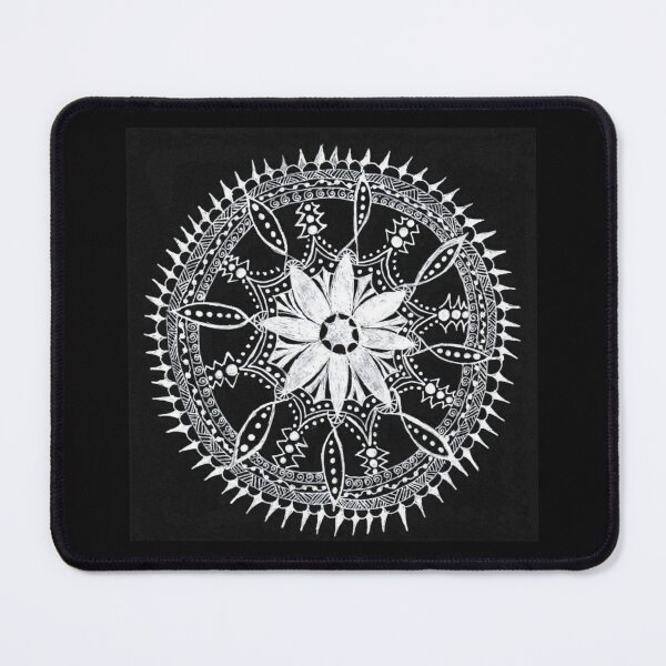 Item preview, White Flower Mandala designed and sold by Stacey Smile Creations.