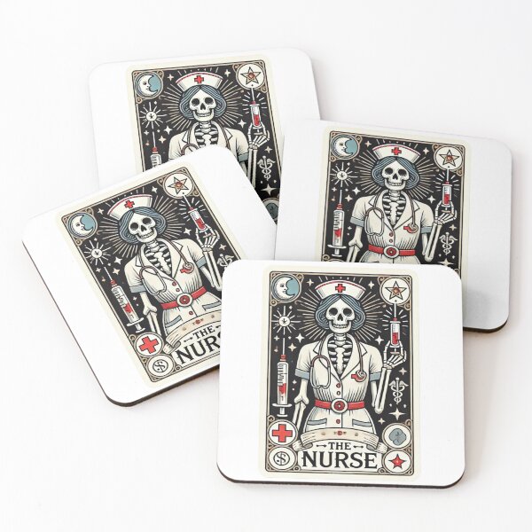 Item preview, Tarot Card "The Nurse" mystical image designed and sold by BrinaandPops.