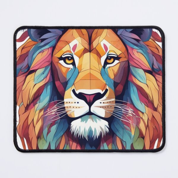 Item preview, Lion multicolour designed and sold by Art-fashiontop.