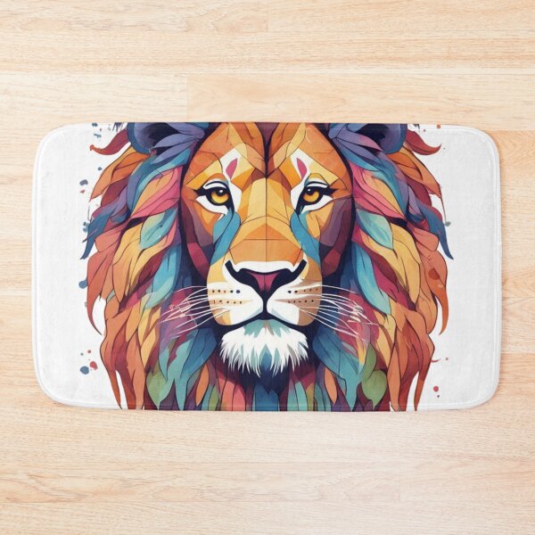 Item preview, Lion multicolour designed and sold by Art-fashiontop.