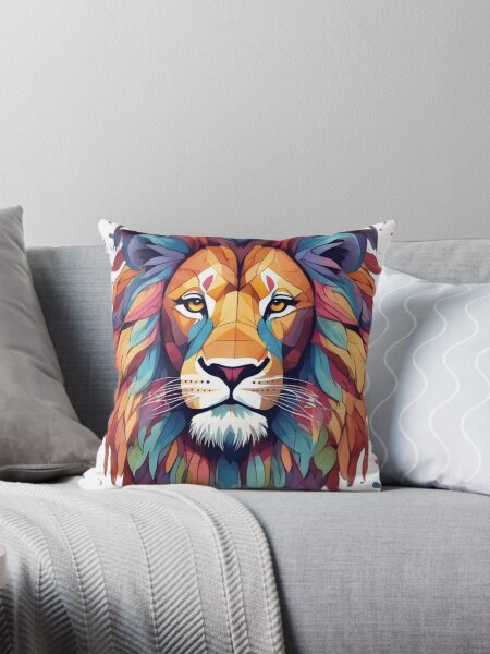 Item preview, Lion multicolour designed and sold by Art-fashiontop.