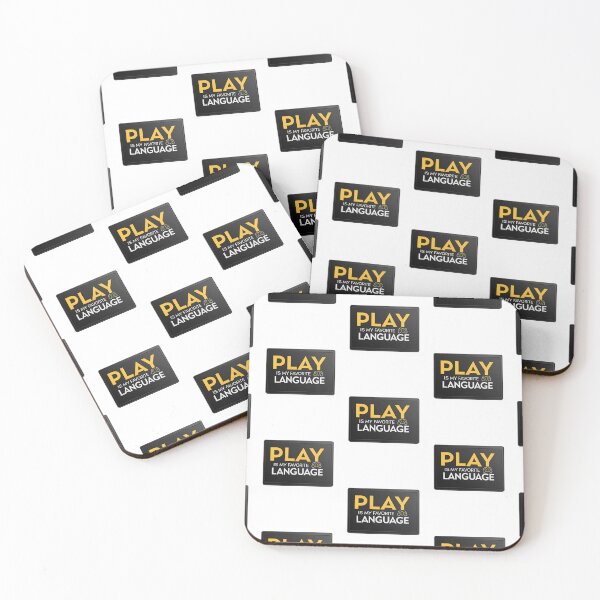 Item preview, Play Is My Favorite Language designed and sold by SignumShop.