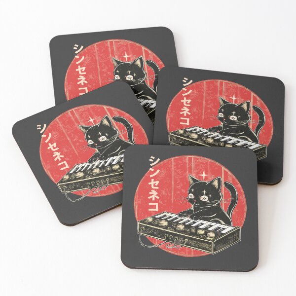 Item preview, Cat Synthesizer Vintage Japanese Synth Cat designed and sold by wowwowmeow.