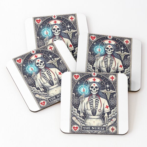 Item preview, Tarot Card "The Nurse" mystical image designed and sold by BrinaandPops.