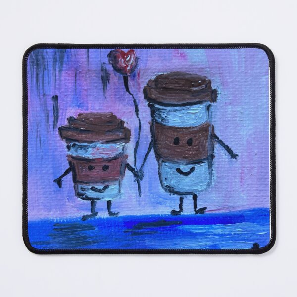 Item preview, Coffee love food valentines pink designed and sold by SunnyKaramelArt.