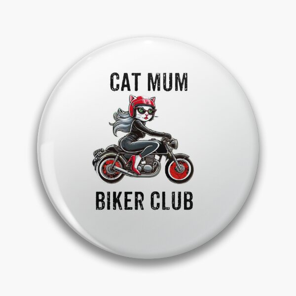 Item preview, Cat mum, Biker cat mum, Valentine's day gift for cat mum, Birthday gift, Lady cat owner gifts designed and sold by WHDProduction45.