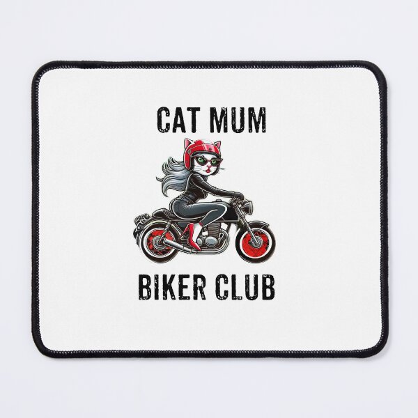 Item preview, Cat mum, Biker cat mum, Valentine's day gift for cat mum, Birthday gift, Lady cat owner gifts designed and sold by WHDProduction45.