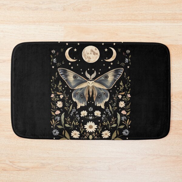 Item preview, Witchy Cottagecore Botanical Moth designed and sold by Enyr.