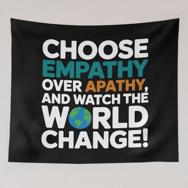 Item preview, Choose Empathy Over Apathy - Inspire Change with Positivity! designed and sold by JPees.