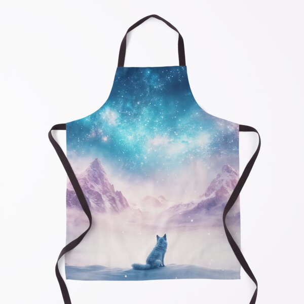 Item preview, Majestic Wolf and Snowy Mountains designed and sold by AshiraCreations.