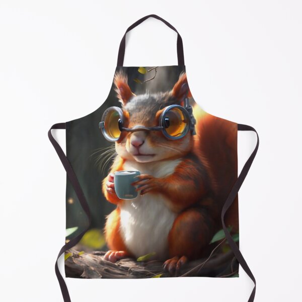 Item preview, Squirrel wearing glasses designed and sold by M-Y-A-R-T-.