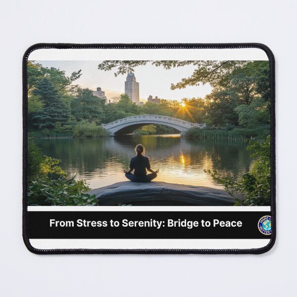 Item preview, From Stress to Serenity: Bridge to Peace designed and sold by Make It A Better Day.