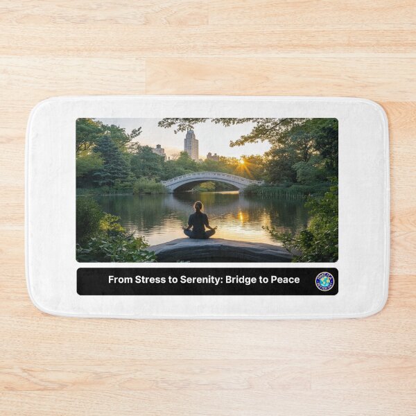 Item preview, From Stress to Serenity: Bridge to Peace designed and sold by Make It A Better Day.