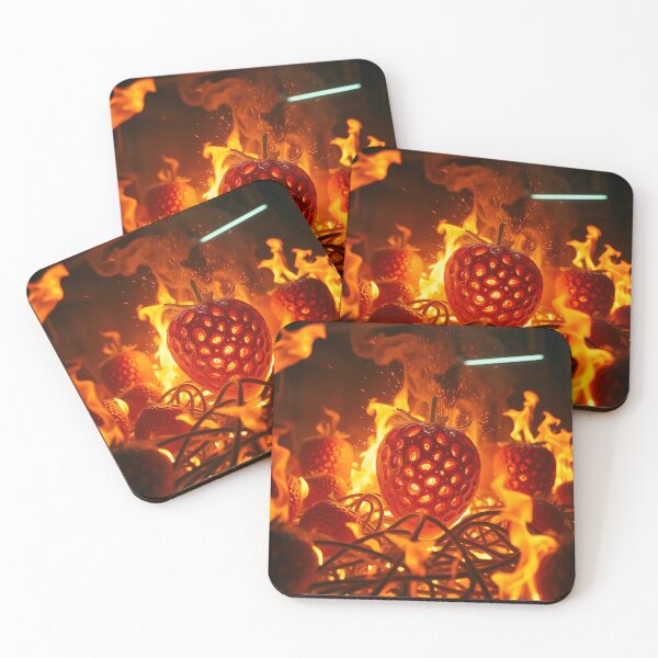 Item preview, Burning Strawberries designed and sold by ChristineDjerf.
