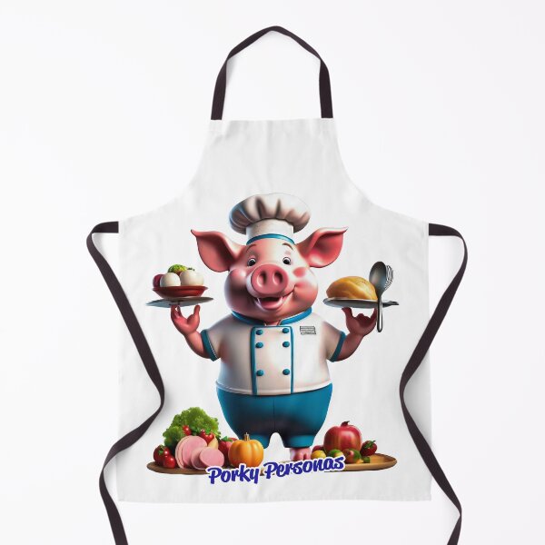 Item preview, Porky Personas Funny Pig Characters designed and sold by Drone-tees.