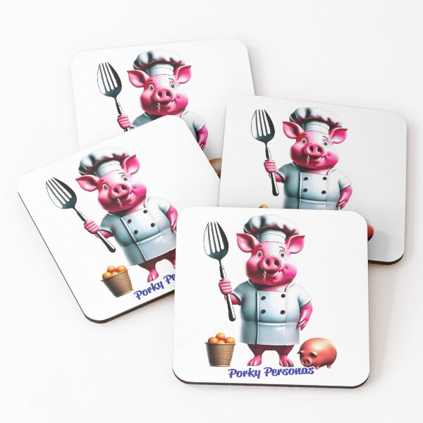 Artikelvorschau, Porky Personas Lustige Schweinefiguren entworfen und verkauft von Drone-tees.